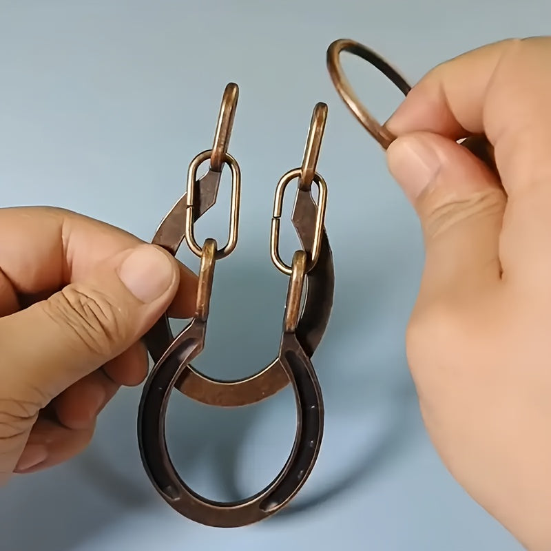 Horseshoe Lock Metal Puzzle Adult Brain Teaser Toy Gift Choice