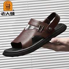LAORENTOU Men's Sandals Quick Drying Beach Shoes