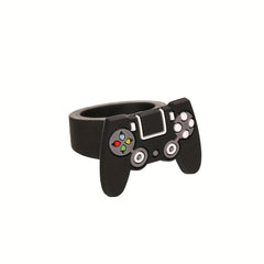 6pcs Game Console Shaped Rings Set Holiday Gift For Boys and Girls