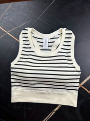 2pcs Striped Tank Top Women's Summer Tops