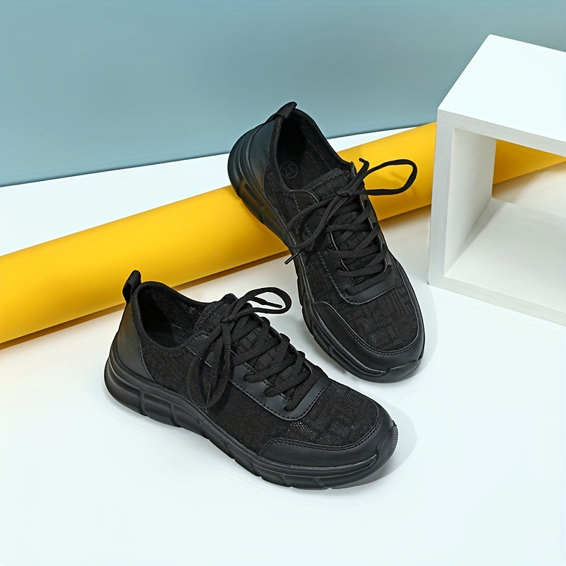 Women's Mesh Sneakers Breathable Low Top Running Shoes