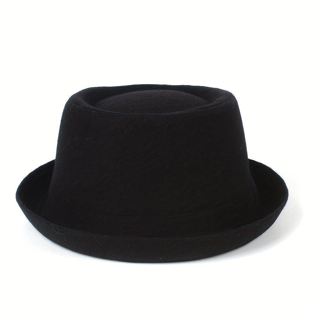 Versatile Wide Brim Fedora Hats for Party Meeting
