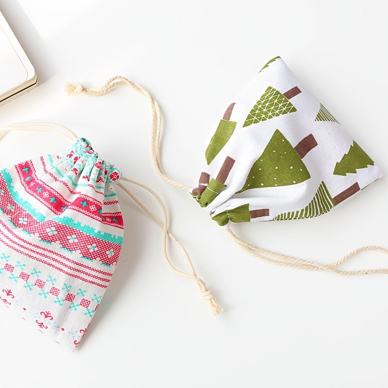Pocket Drawstring Fabric Storage Bag Portable Dustproof Bag