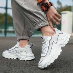 Men's Mesh Breathable Lightweight Sneakers Outdoor Comfy Shoes