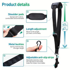 Durable Lawn Mower Backpack Shoulder Strap for Trimming & Blowing