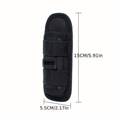 Tactical Flashlight Pouch Holster For Belt Torch Cover Accessory