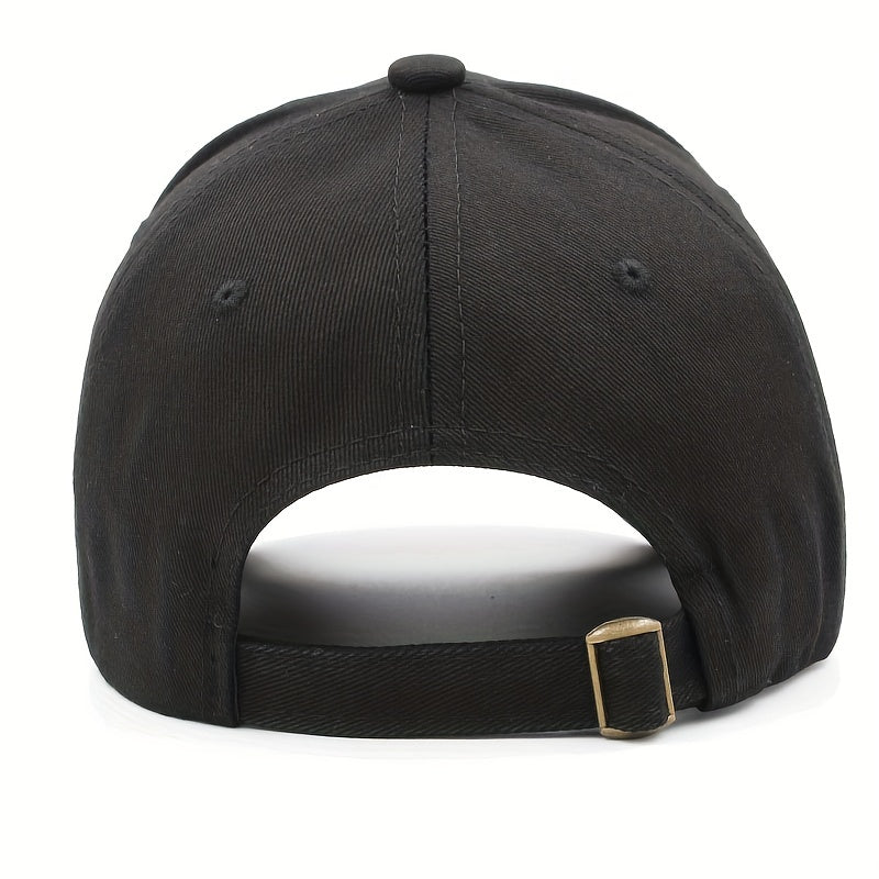 Hip Hop Skull Print Baseball Cap Unisex Sun Hat Adjustable Golf Dad Hat