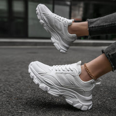 Women's Lace Up Lightweight Sports Running Shoes