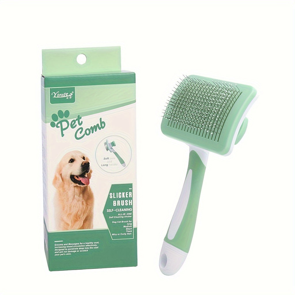 Pet Dematting Comb Hair Removal Comb Cat Grooming Tool