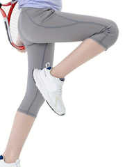 Girls Soft Stretch Athletic Leggings Slim Fit Sports Yoga Workout Pants