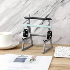 Mini Barbell Rack Pen Holder for Office