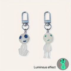 Alien Keychain School Bag Pendant Ugly Ornament Gift Jewelry