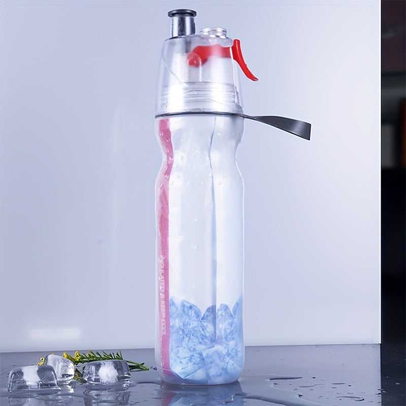 500ml Cycling Sports Water Bottle PE Double Wall Plastic Water Cup