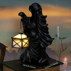 Ghost Lantern Halloween Decorative Lantern Witch Lantern Messenger Of Hell