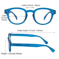 EYEGUARD Kids Light Glasses Spring Hinges Computer Glasses 3-8 Years Old