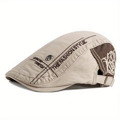 Adjustable Retro Newsboy Cap for Men Women
