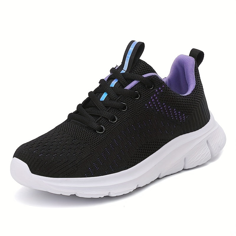 Women's Leisure Mesh Running Shoes Lightweight Outdoor Travel Shoes