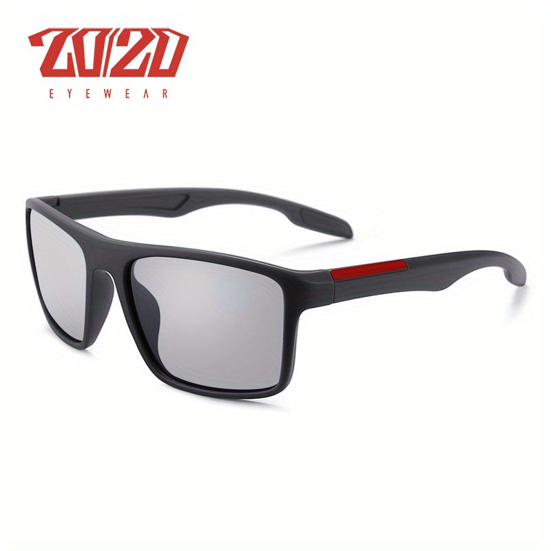 Men's Polarized Square Sunglasses Anti Glare UV Protection