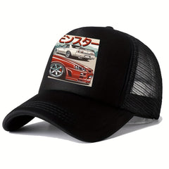 Print Mountaineering Baseball Cap Outdoor Sports Sunshade Trucker Dad Hat