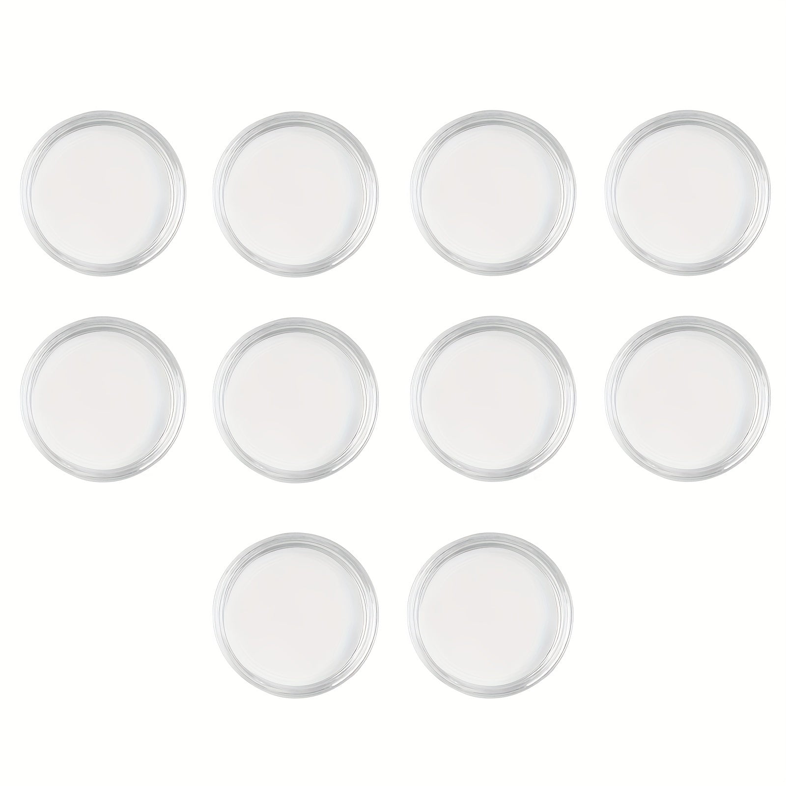 10pcs Coin Holders 40mm Coin Case Storage for Collectors
