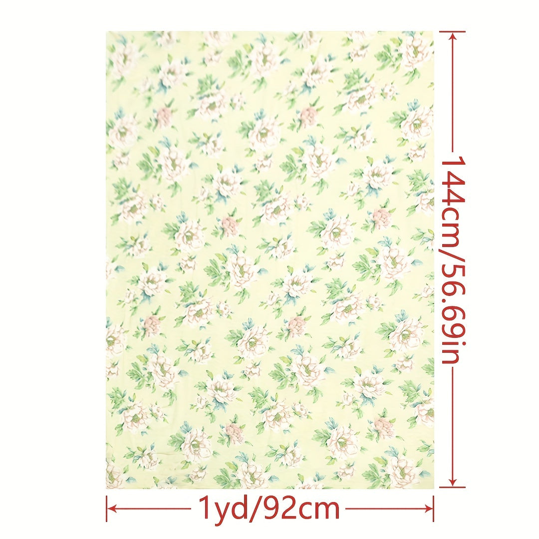 1yd Chiffon Fabric DIY Clothing Pants Dress Fabric Cutting Size