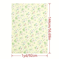 1yd Chiffon Fabric DIY Clothing Pants Dress Fabric Cutting Size