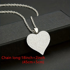 Heart Shaped Pendant Necklace for Daughter