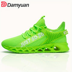 Women's Lace Up Running Shoes Solid Blade Type Comfort Sneakers