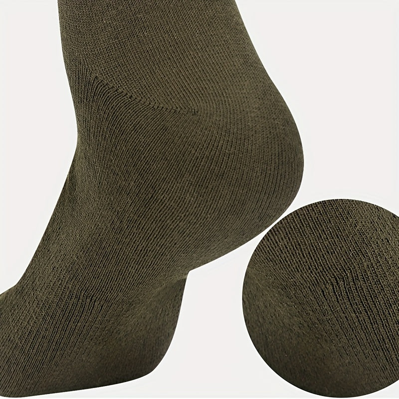 Men's Bamboo Fiber Crew Socks 1 Pair