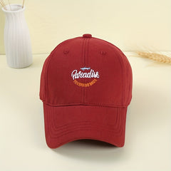 Shark Embroidered Baseball Cap Adjustable Sun Hat Lightweight