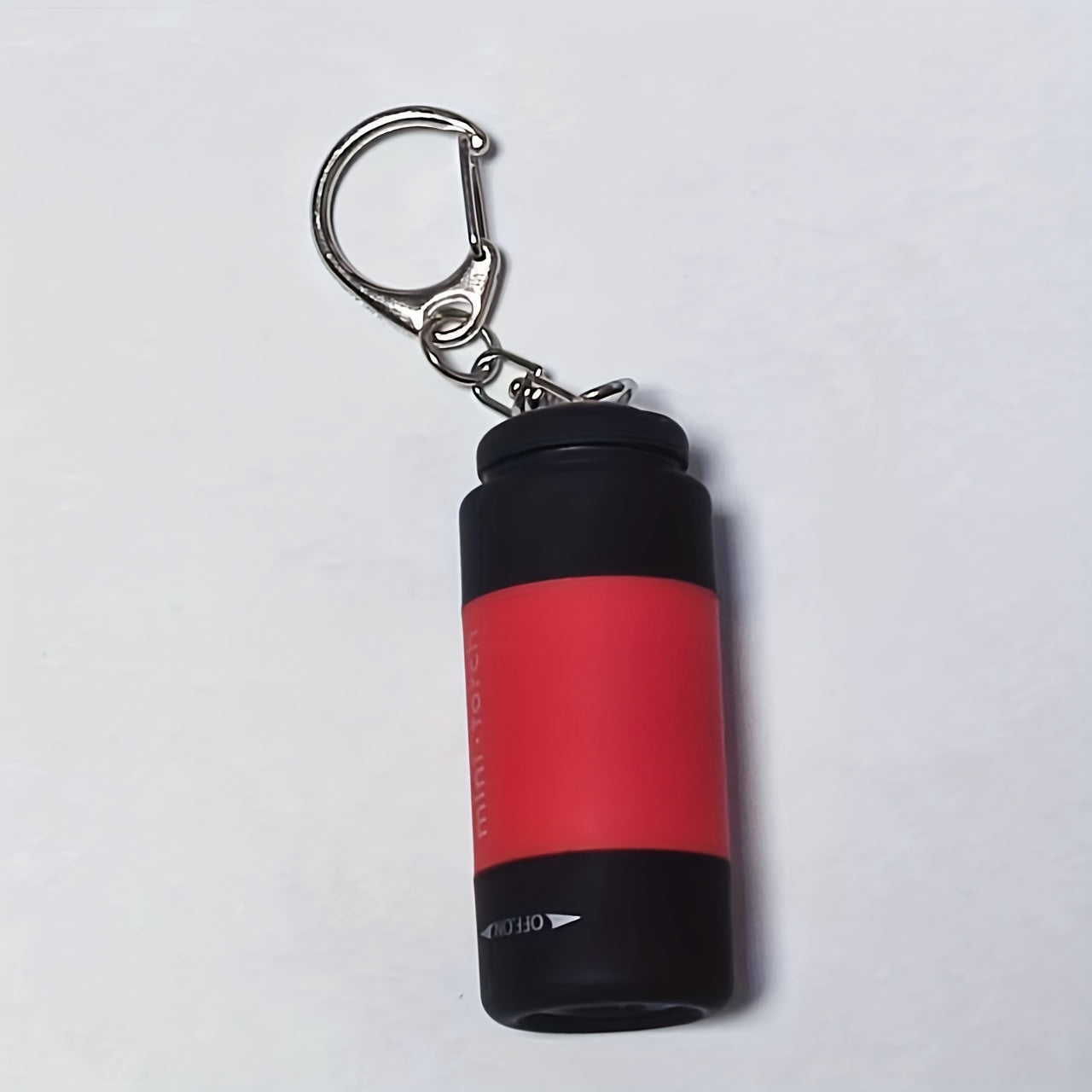 USB Rechargeable Mini Flashlight for Camping & Keychain Light