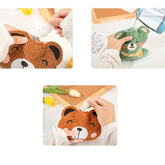 Cartoon Hot Water Bag Mini Portable Hand Warmer for Autumn and Winter