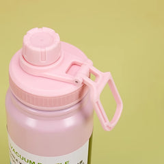 1000ml Double Layer Vacuum Water Cup Stainless Steel Insulated Bottle