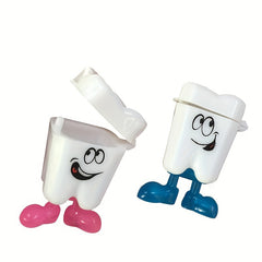 Cute Teeth Collection Box for Kids' Souvenirs - Set of 10