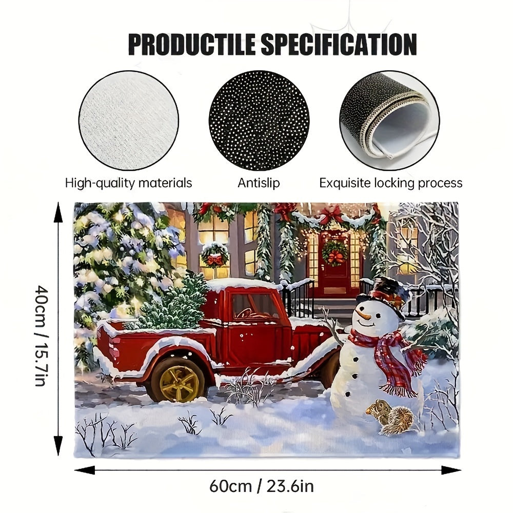 Non Slip Christmas Door Mat Indoor Outdoor 39 88 59