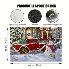 Non Slip Christmas Door Mat Indoor Outdoor 39 88 59