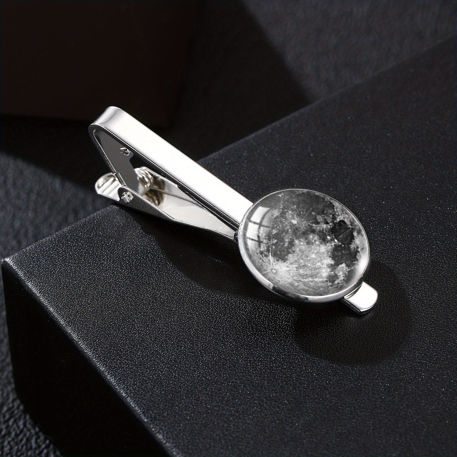 Cloud Star Glass Metal Tie Clips for Men
