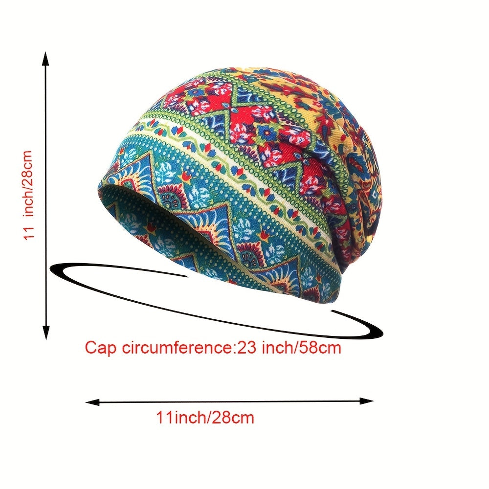 Vintage Pattern Floral Unisex Sun Hat Headwrap