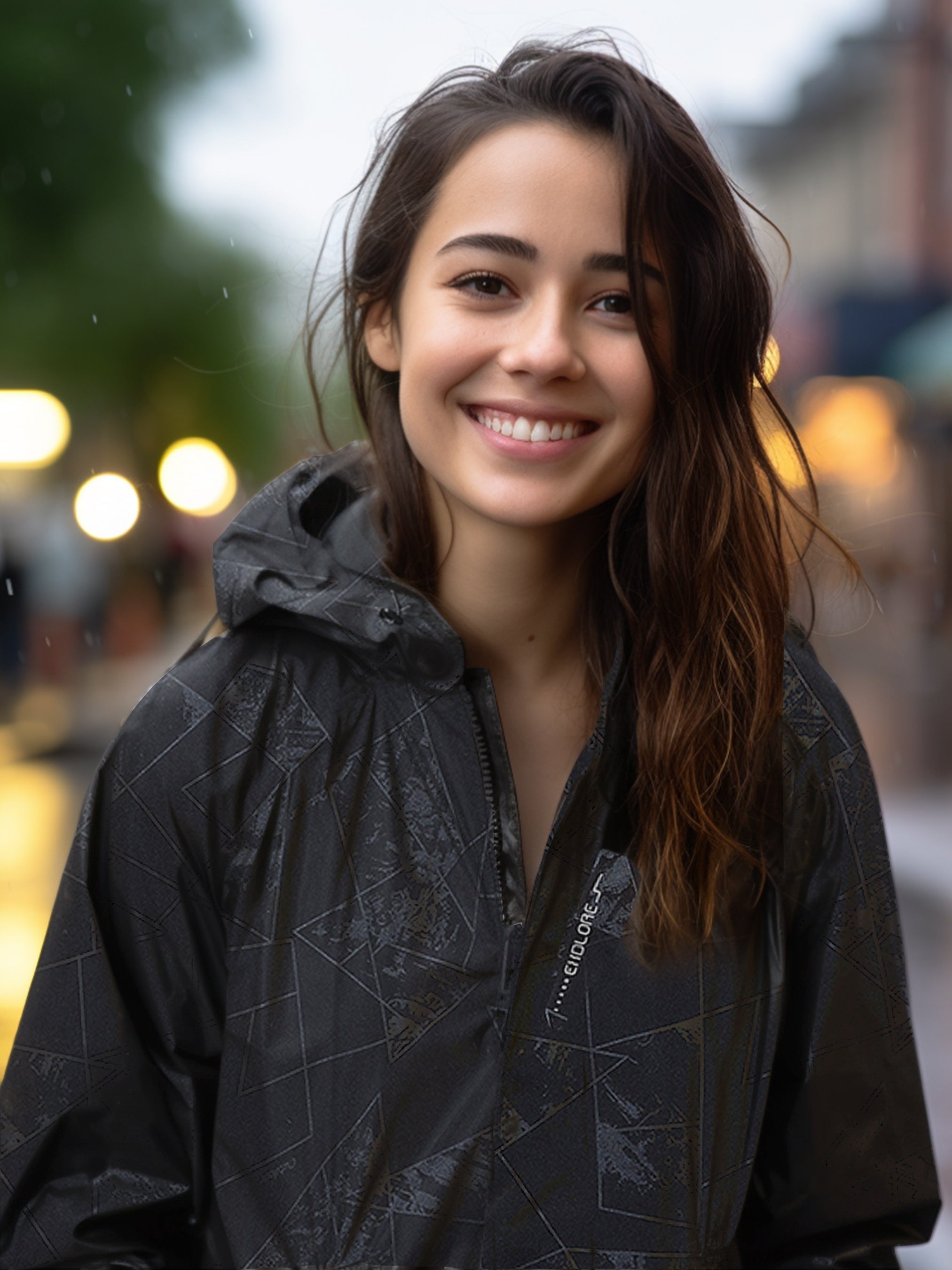 Women's Thin Windproof Hooded Jacket
