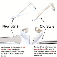 3pcs Bike Tire Lever Tyre Spoon Iron Changing Tool