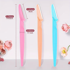 3Pcs Eyebrow Razor Exfoliating Tool Razors For Women Face Facial