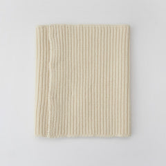 Men's High Neck Knit Scarf Shawl Open Front Warm Winter Accessory