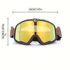 Men's Retro Goggles Motorcycle Off road Riding Goggles