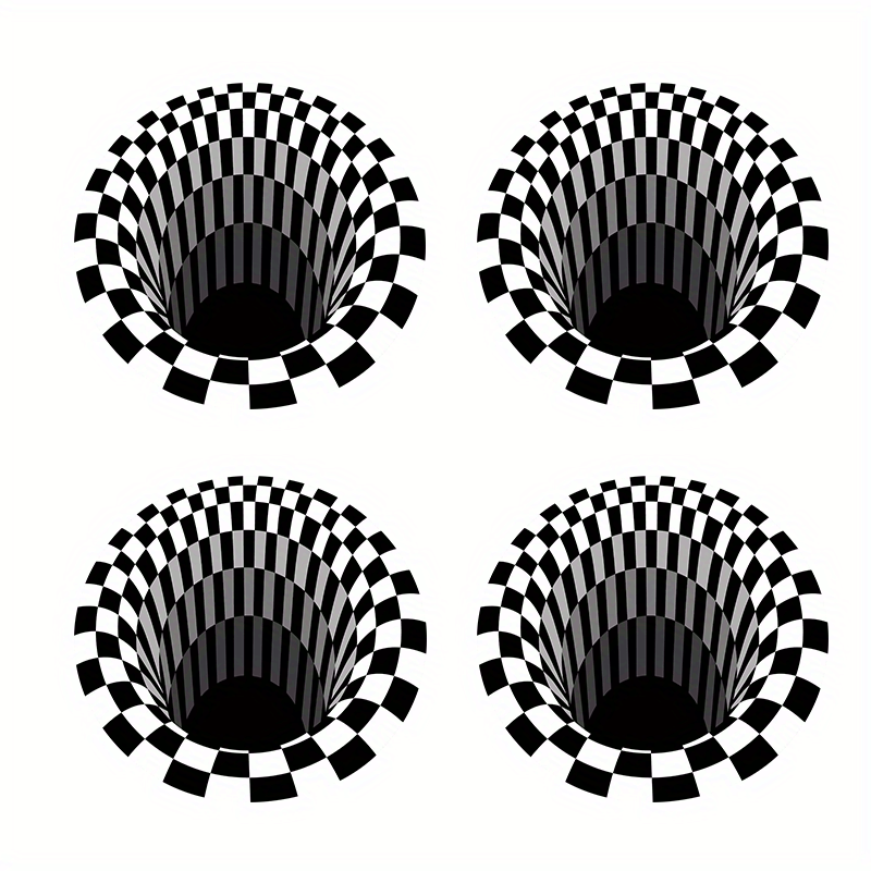 Waterproof Car Interior Coaster Anti-slip Decorative Set
