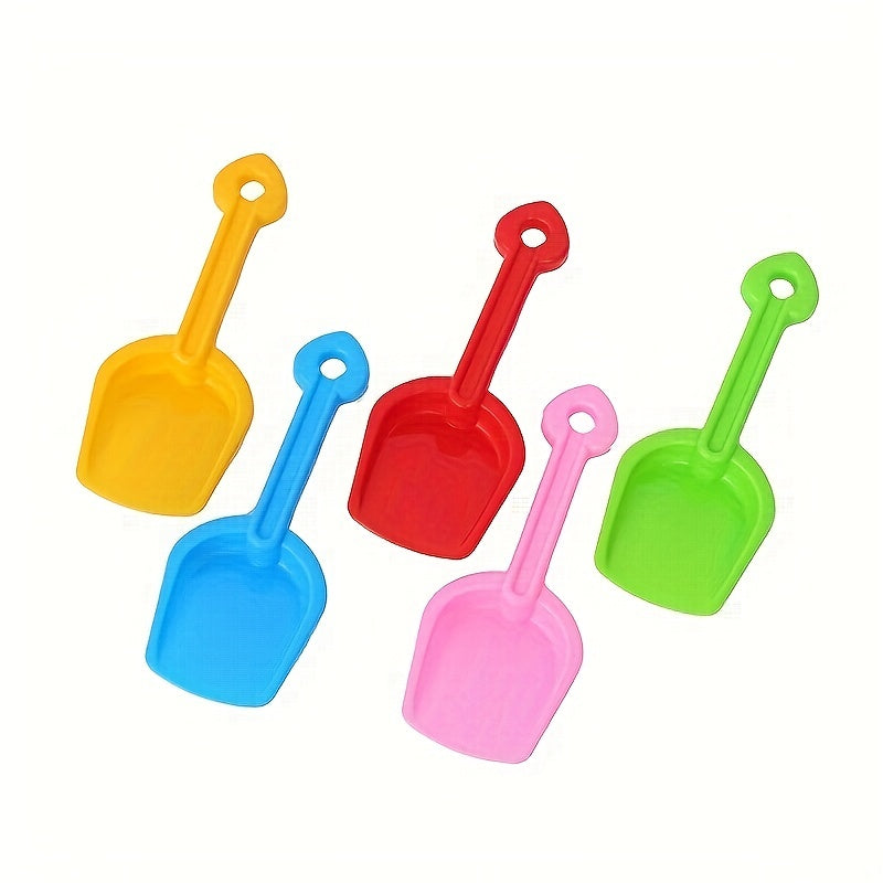 10pcs Beach Toys Plastic Small Shovels Kindergarten Sand Pool Sand Digging Water