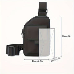 Men's Chest Bag Outdoor Travel Mobile Phone Lightweight Single Shoulder Bag
