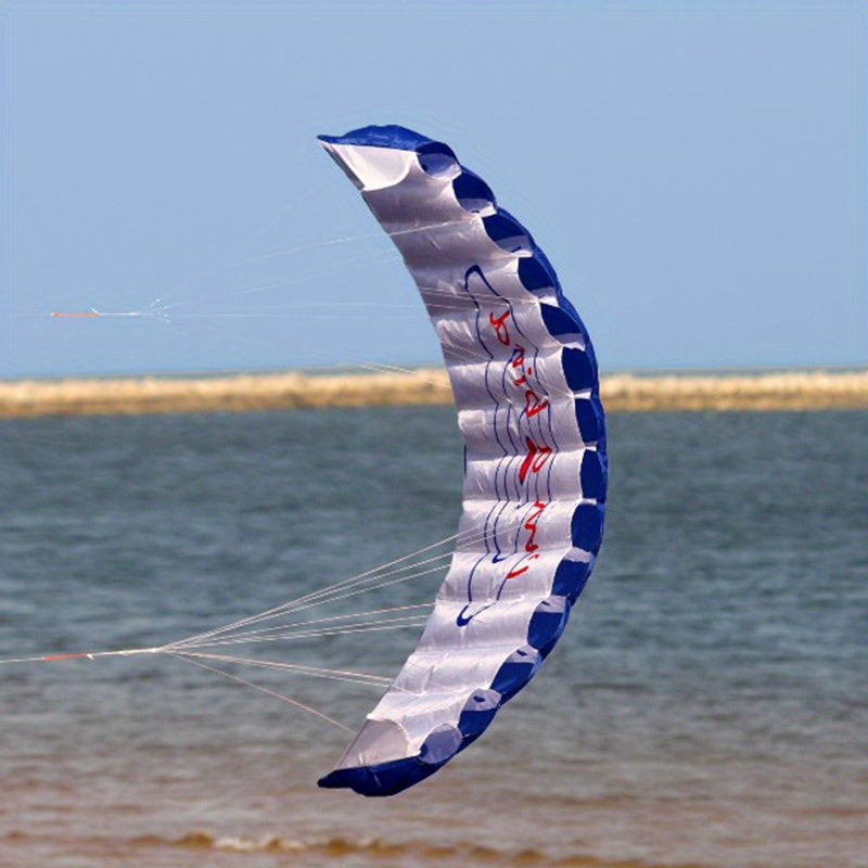 Double Line Stunt Parachute Parofoil Kite Set
