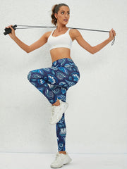 High Waist Butt Lifting Tight Pants Sports Fitness Yoga Running Leggings