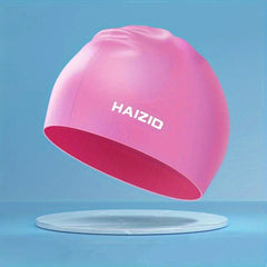 Waterproof Silicone Swim Cap for Men & Women