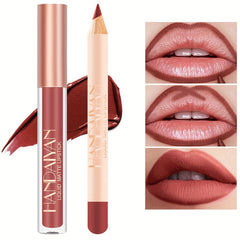 12 Color 3D Matte Lip Liner Pencil for Lipstick Eyeliner